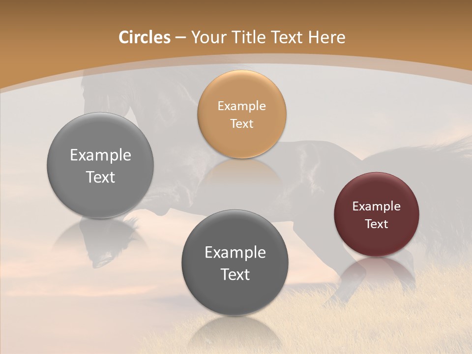 Cloud Energy Chestnut PowerPoint Template