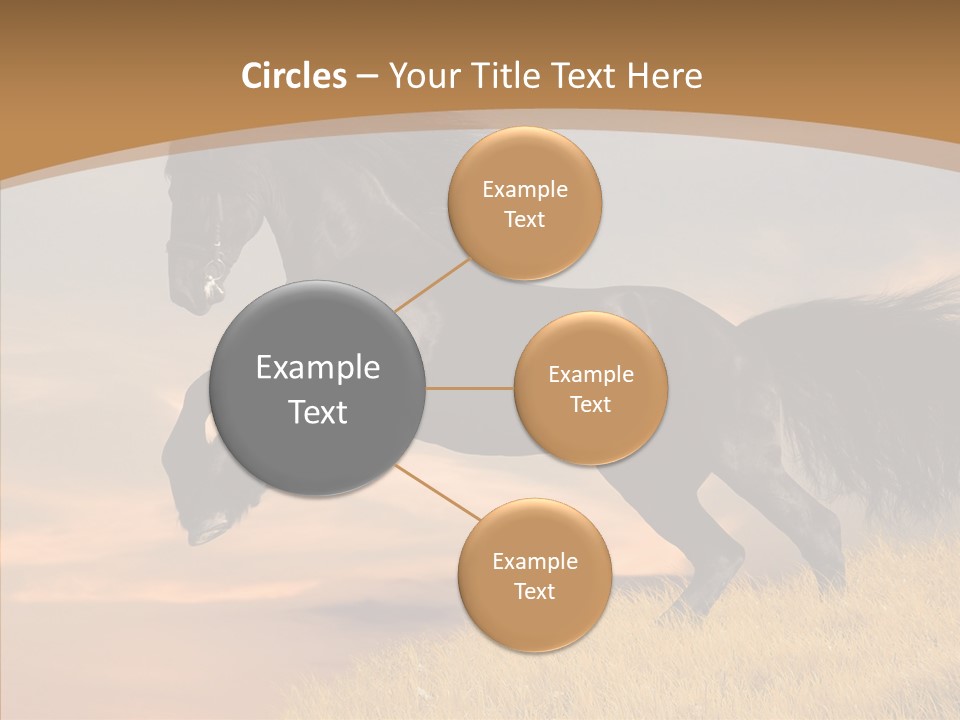 Cloud Energy Chestnut PowerPoint Template