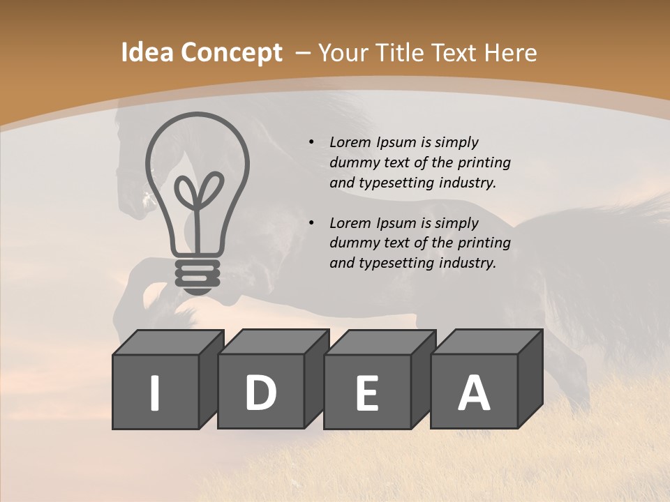 Cloud Energy Chestnut PowerPoint Template