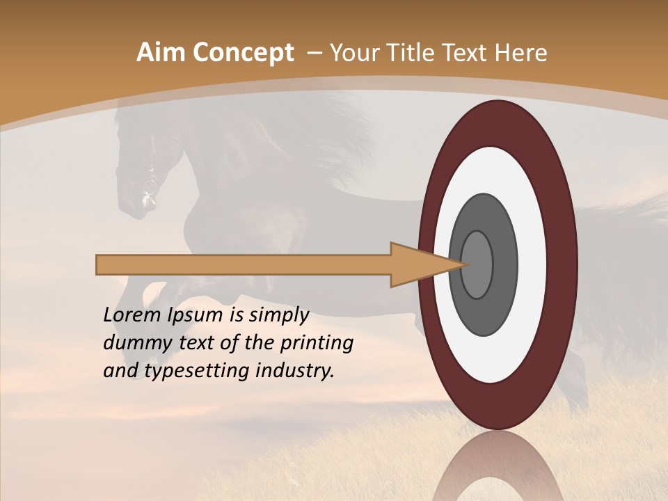 Cloud Energy Chestnut PowerPoint Template