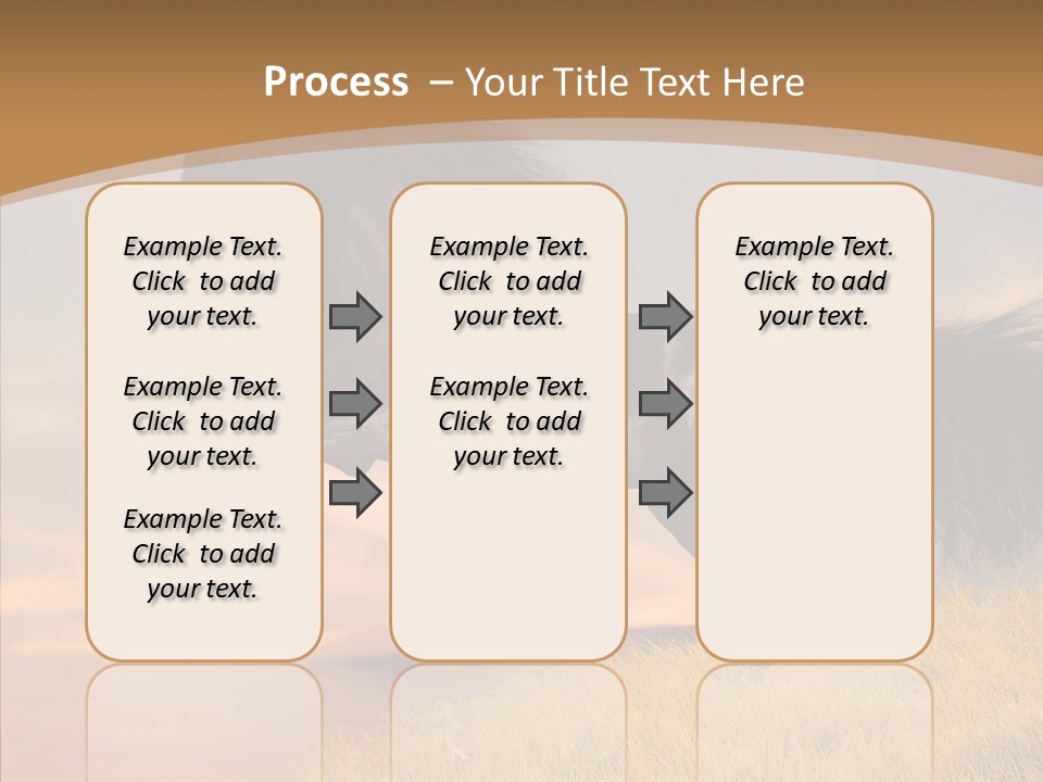 Cloud Energy Chestnut PowerPoint Template