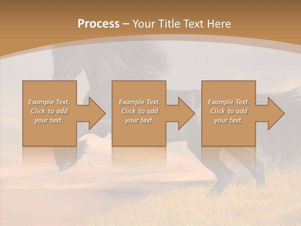 Cloud Energy Chestnut PowerPoint Template