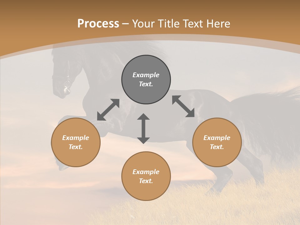 Cloud Energy Chestnut PowerPoint Template