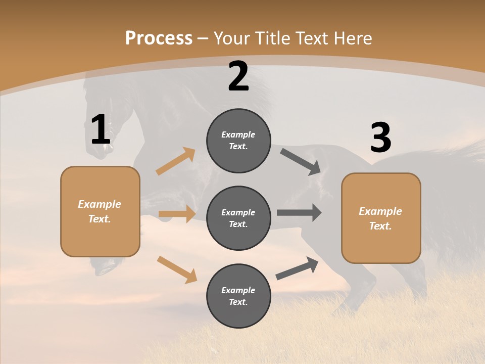 Cloud Energy Chestnut PowerPoint Template