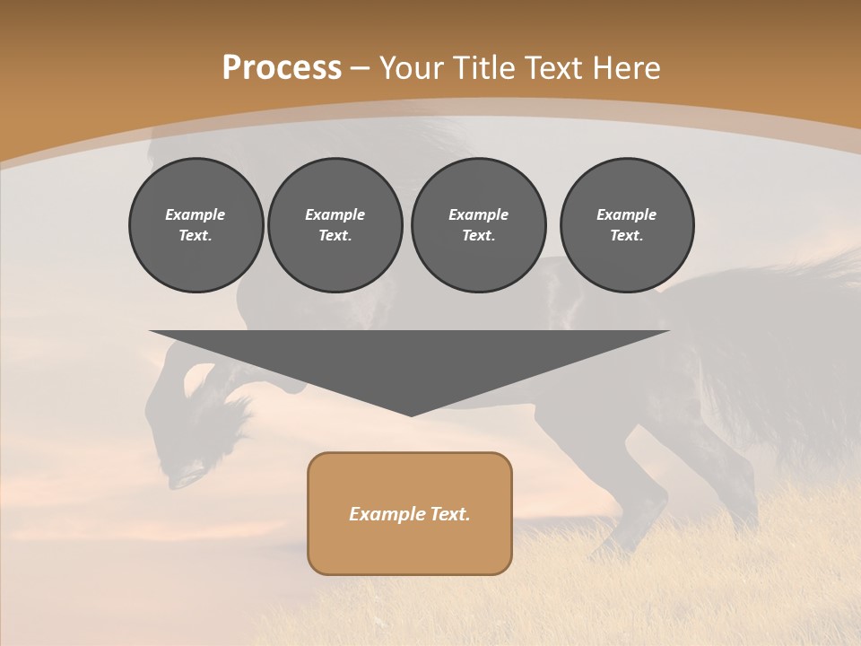 Cloud Energy Chestnut PowerPoint Template