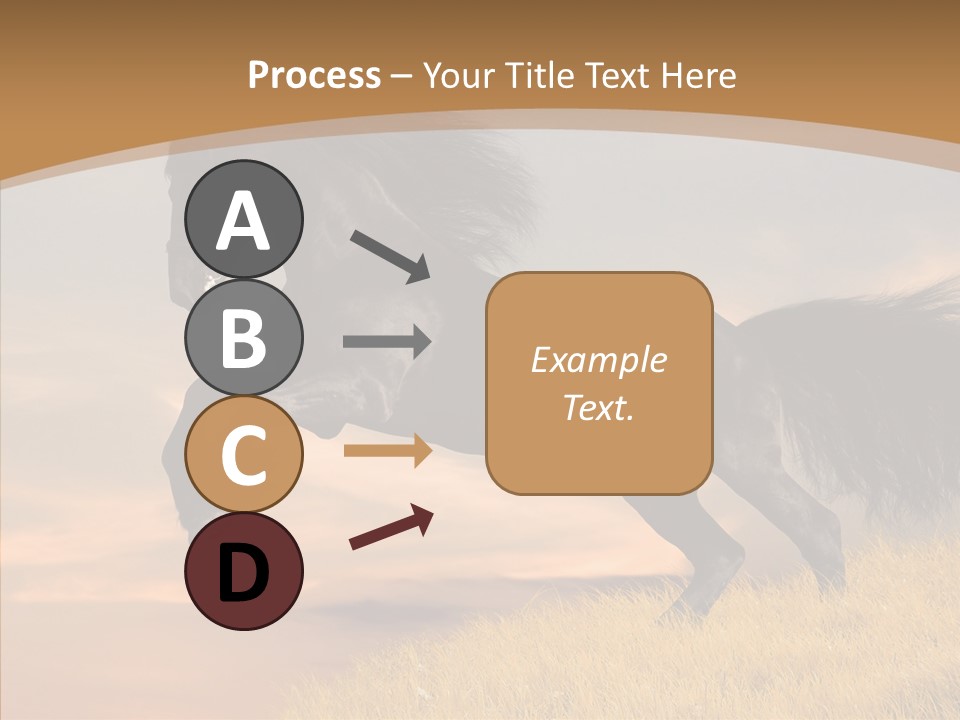 Cloud Energy Chestnut PowerPoint Template