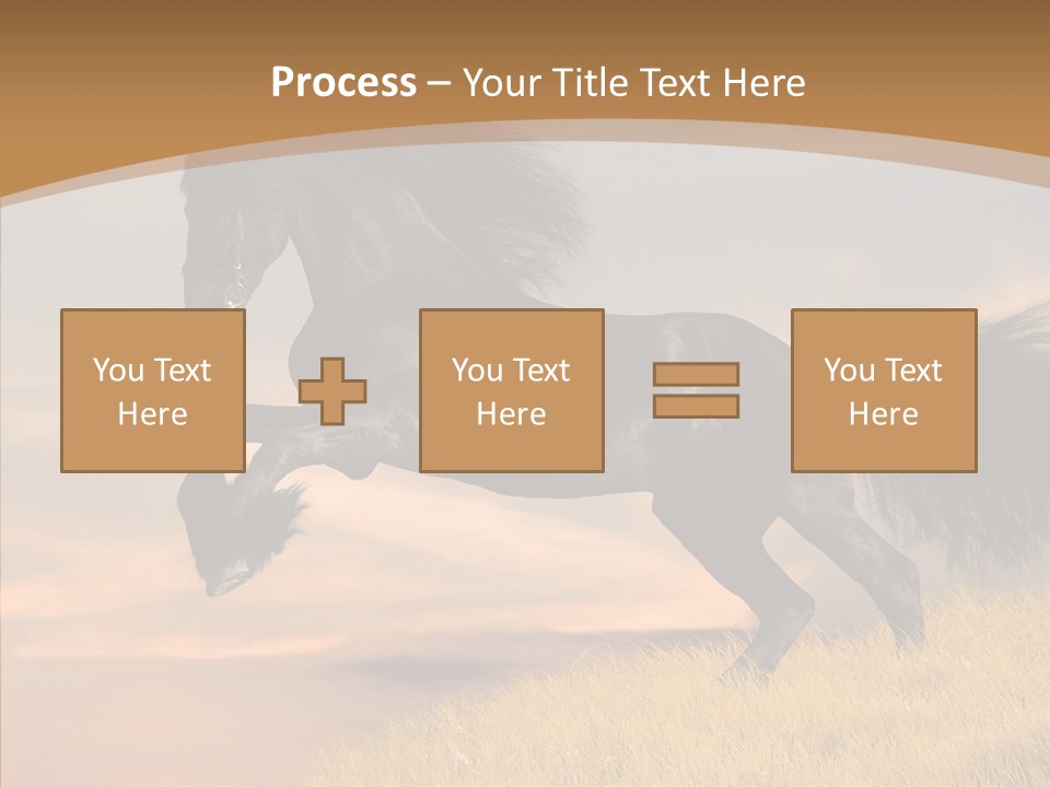 Cloud Energy Chestnut PowerPoint Template