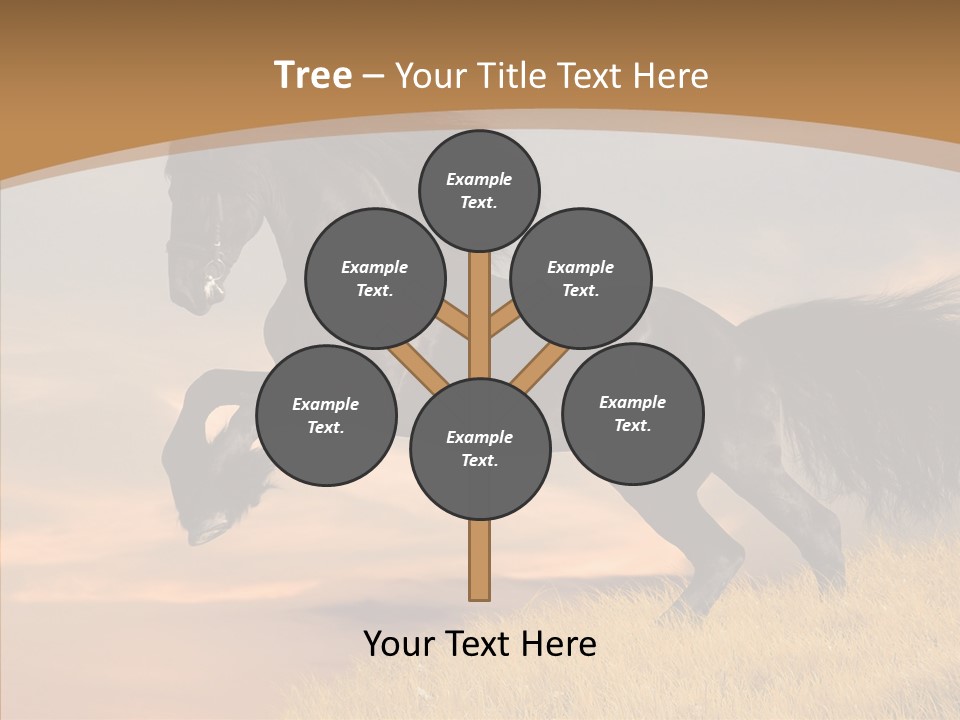 Cloud Energy Chestnut PowerPoint Template