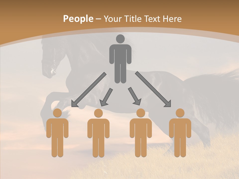 Cloud Energy Chestnut PowerPoint Template