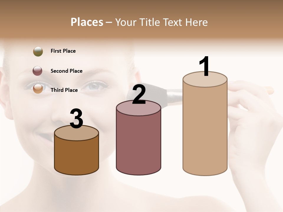 Toon Table Happy PowerPoint Template