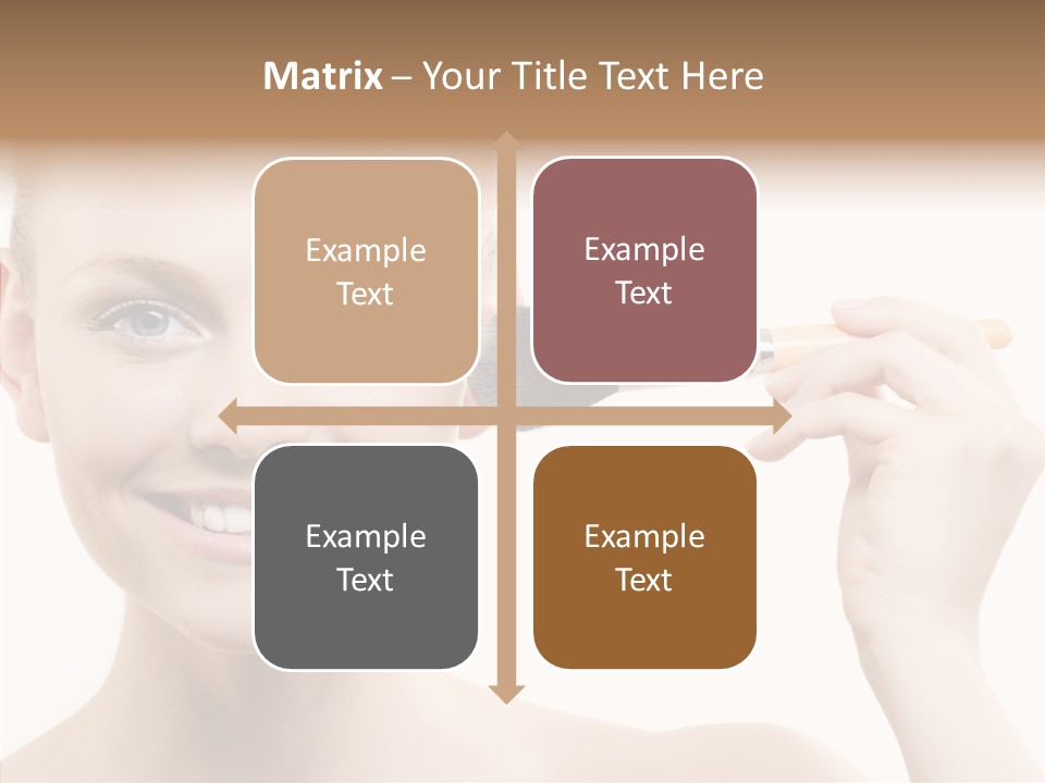 Toon Table Happy PowerPoint Template