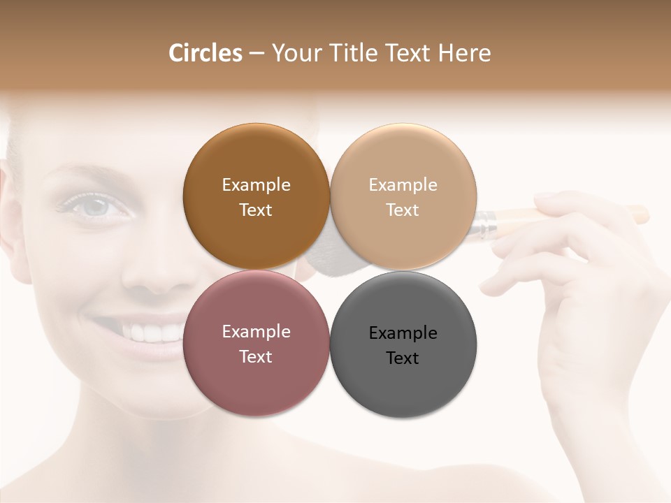 Toon Table Happy PowerPoint Template