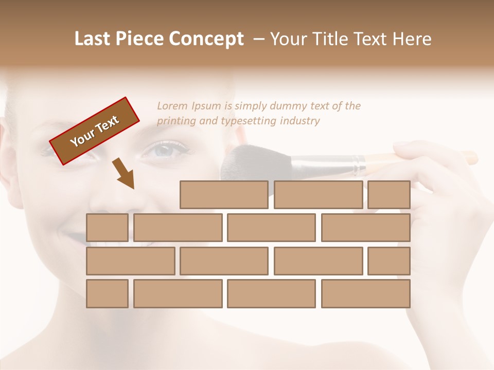 Toon Table Happy PowerPoint Template