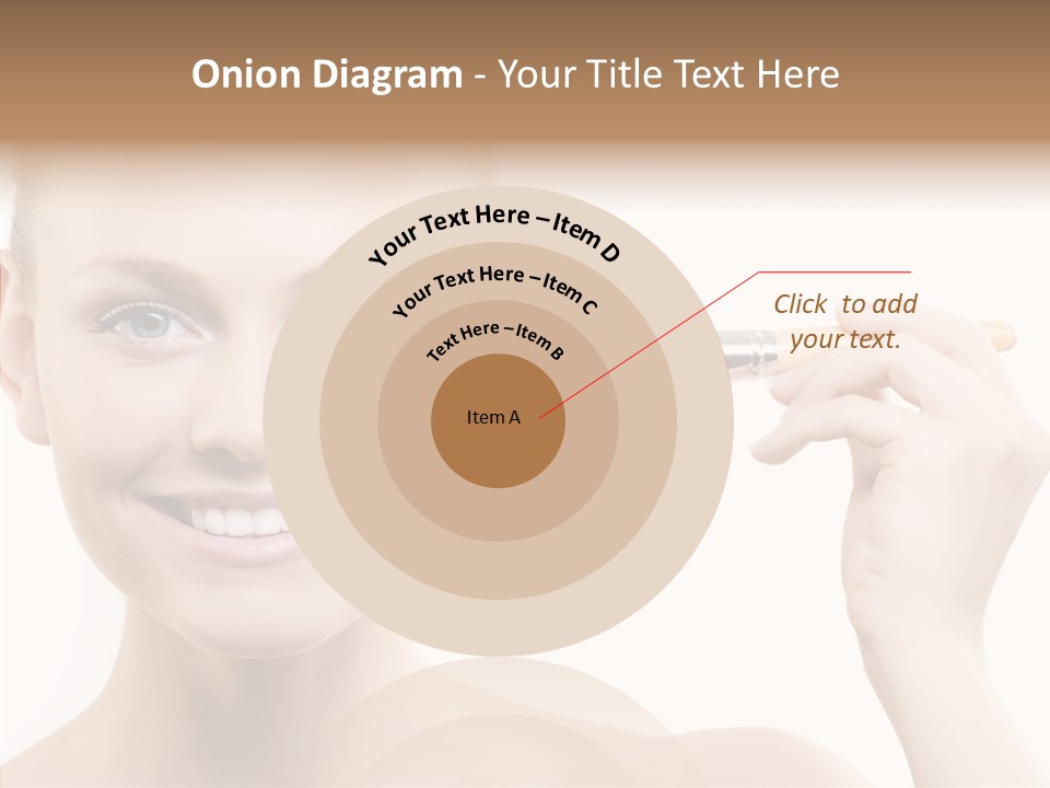 Toon Table Happy PowerPoint Template