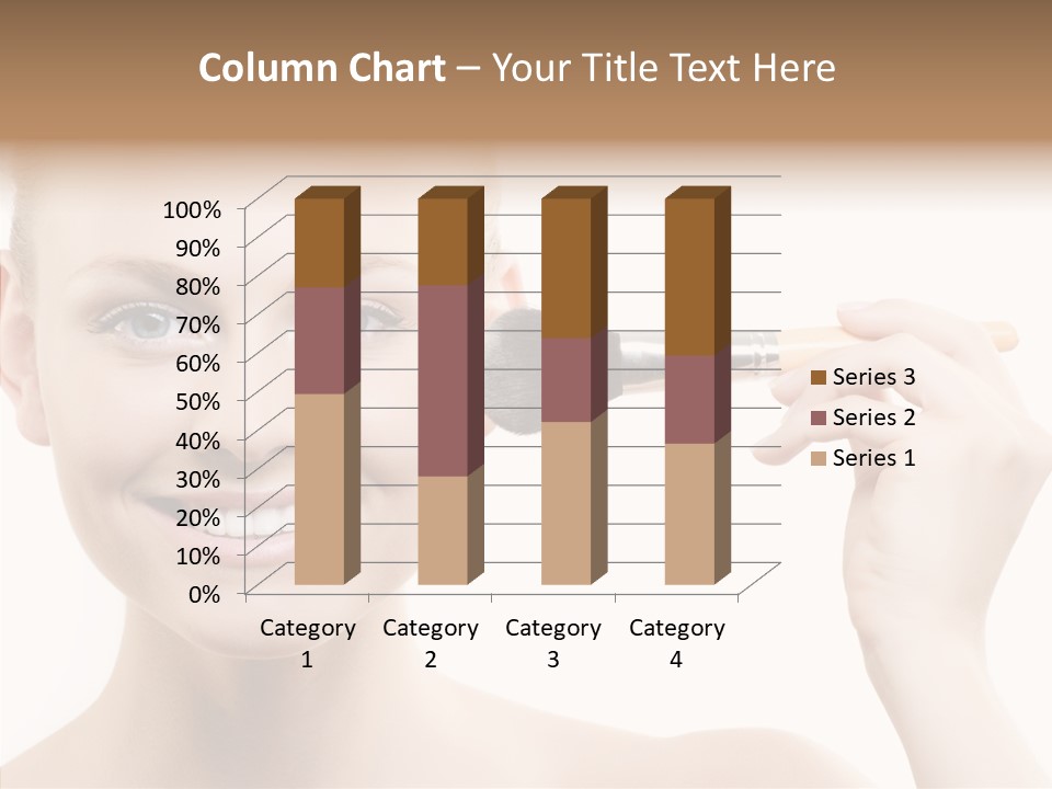 Toon Table Happy PowerPoint Template