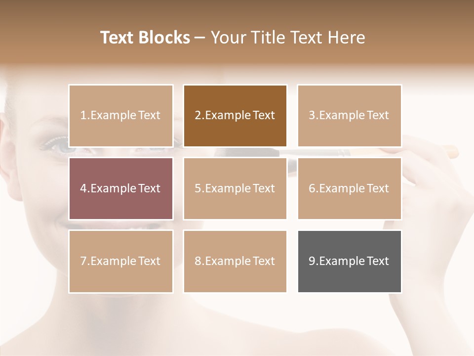Toon Table Happy PowerPoint Template