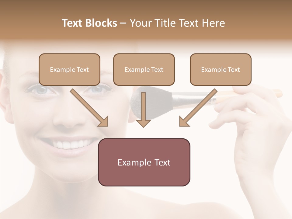 Toon Table Happy PowerPoint Template