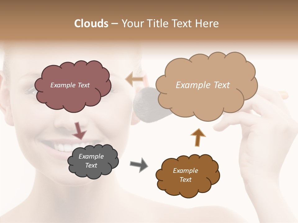 Toon Table Happy PowerPoint Template