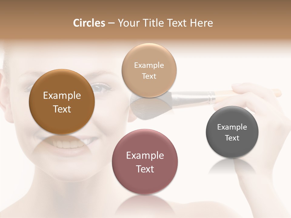 Toon Table Happy PowerPoint Template