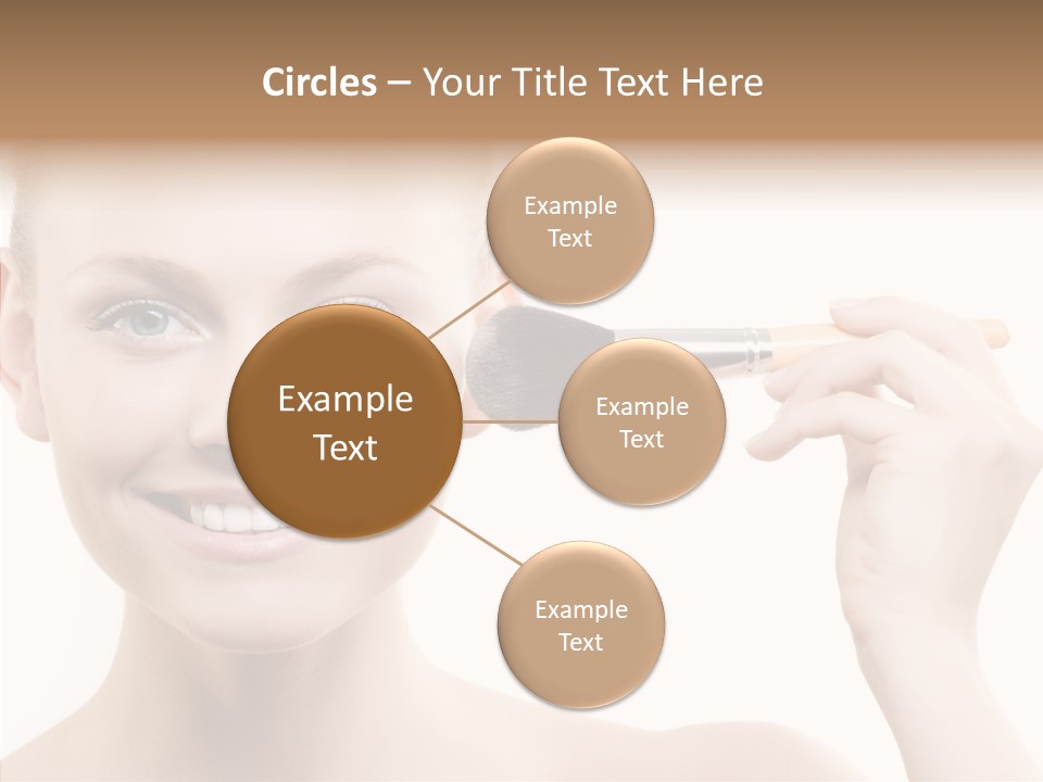 Toon Table Happy PowerPoint Template