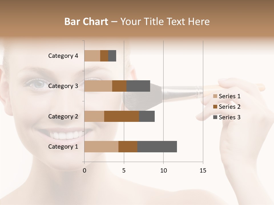 Toon Table Happy PowerPoint Template