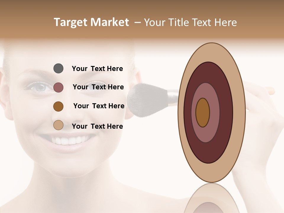 Toon Table Happy PowerPoint Template