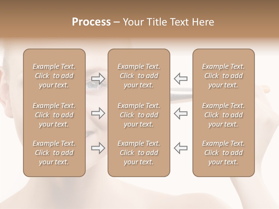 Toon Table Happy PowerPoint Template