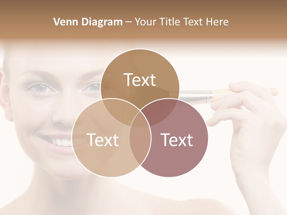 Toon Table Happy PowerPoint Template