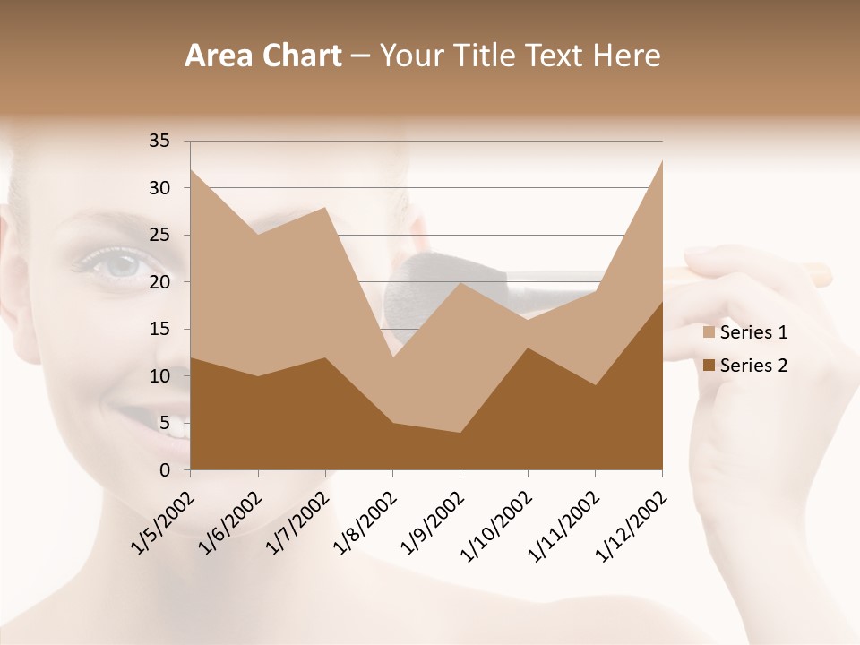 Toon Table Happy PowerPoint Template