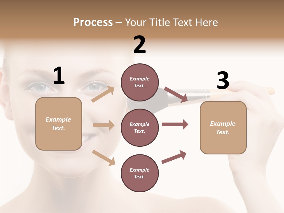 Toon Table Happy PowerPoint Template
