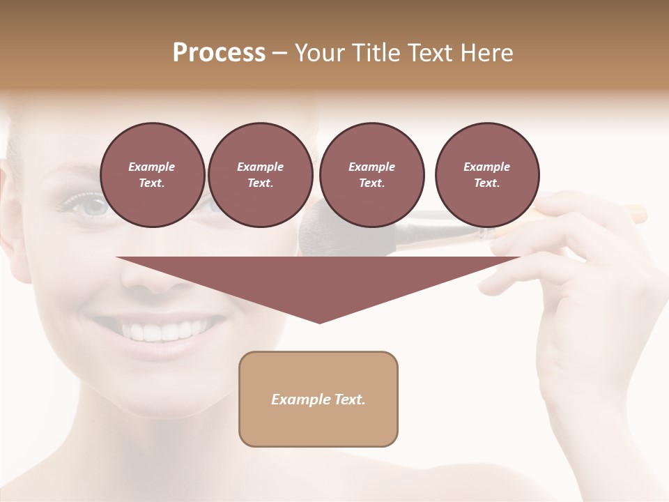 Toon Table Happy PowerPoint Template