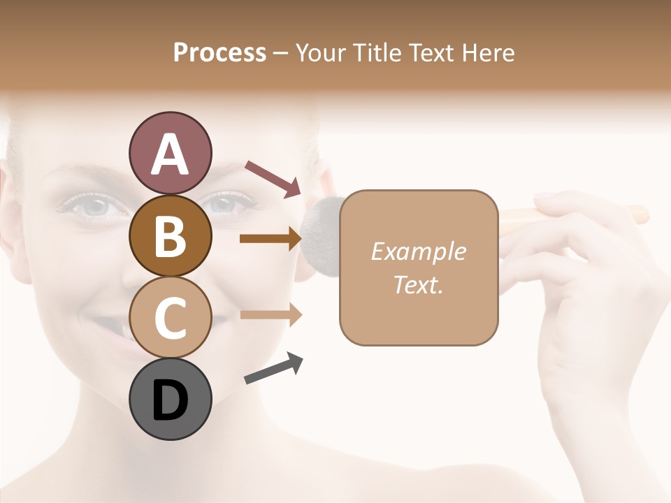 Toon Table Happy PowerPoint Template