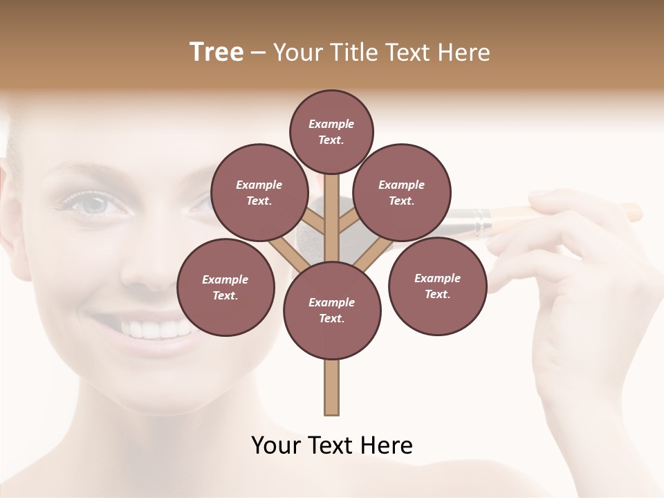 Toon Table Happy PowerPoint Template