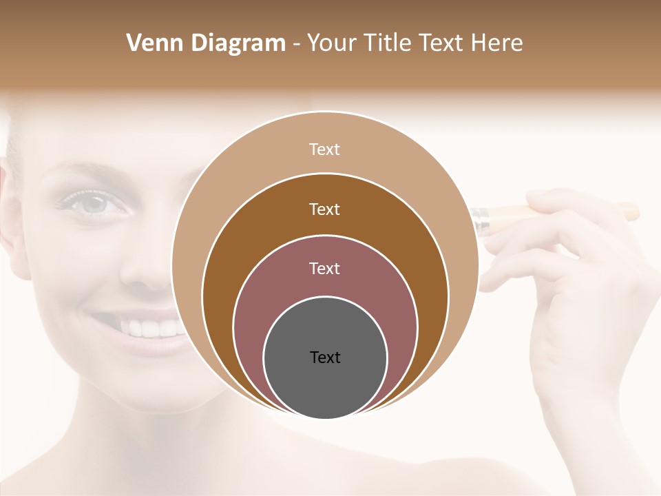 Toon Table Happy PowerPoint Template