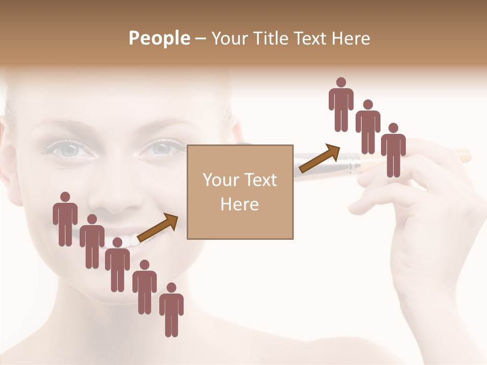 Toon Table Happy PowerPoint Template