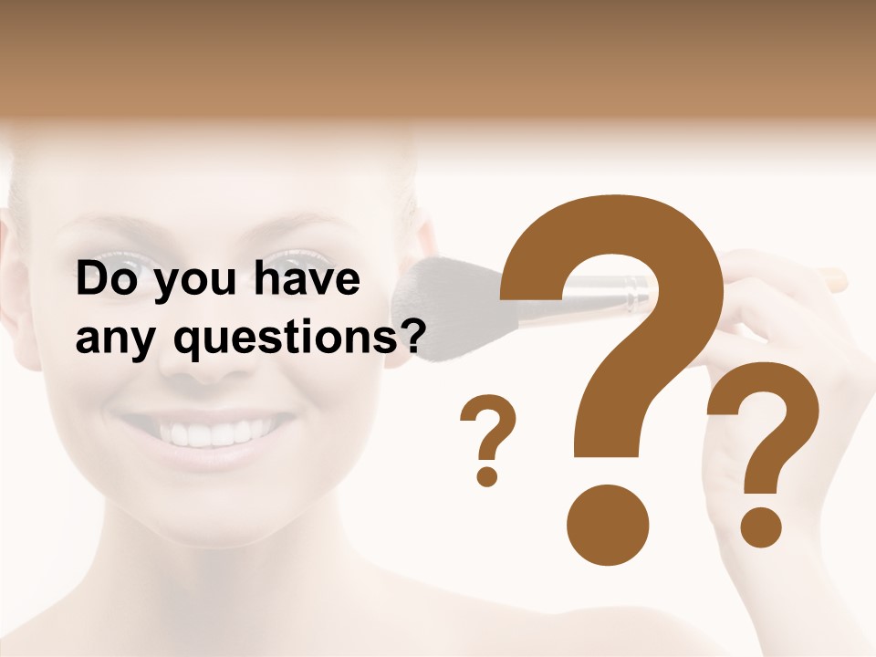 Toon Table Happy PowerPoint Template