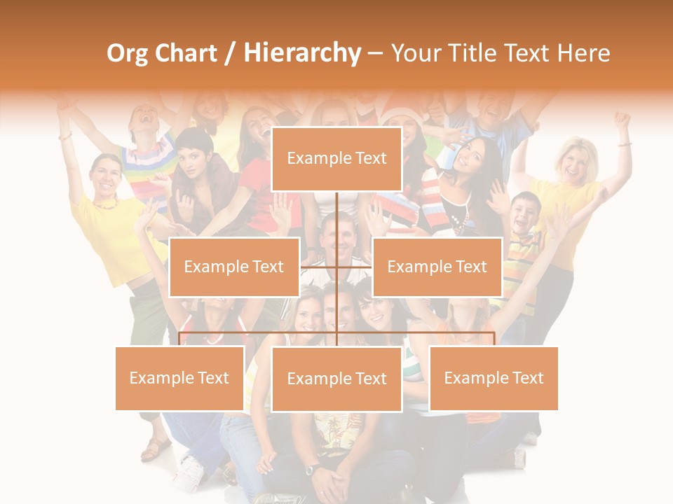 Background Crowd Fun PowerPoint Template