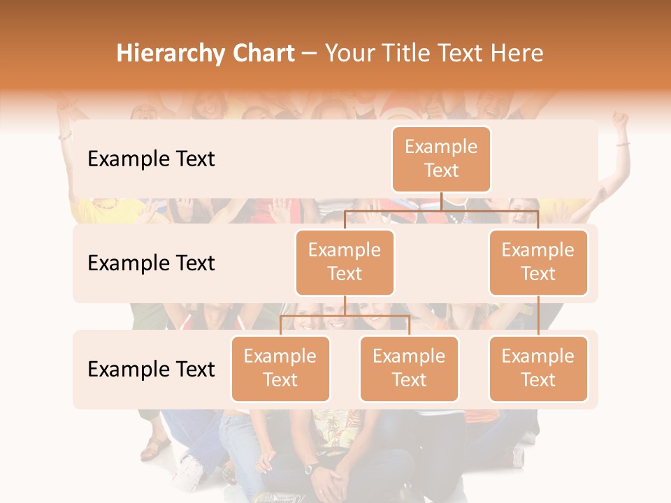 Background Crowd Fun PowerPoint Template