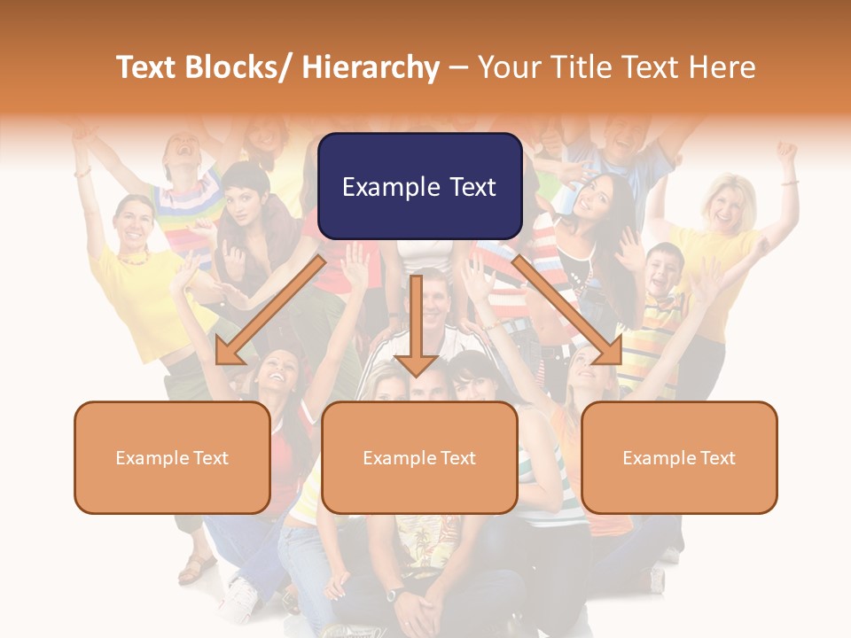 Background Crowd Fun PowerPoint Template