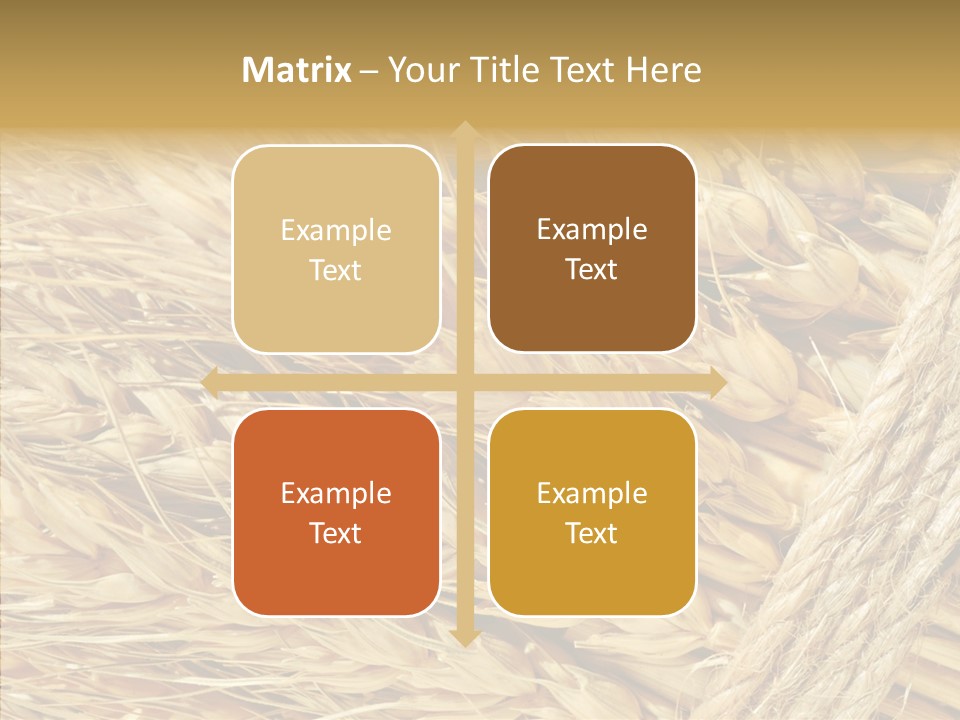Abstract Whole Ingredient PowerPoint Template