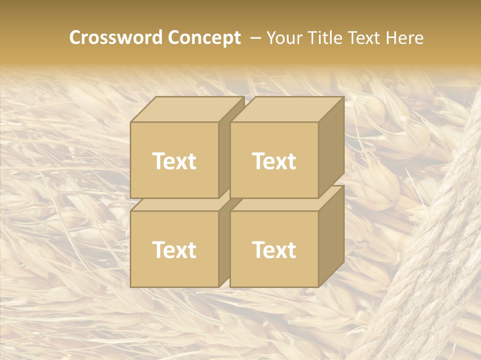Abstract Whole Ingredient PowerPoint Template