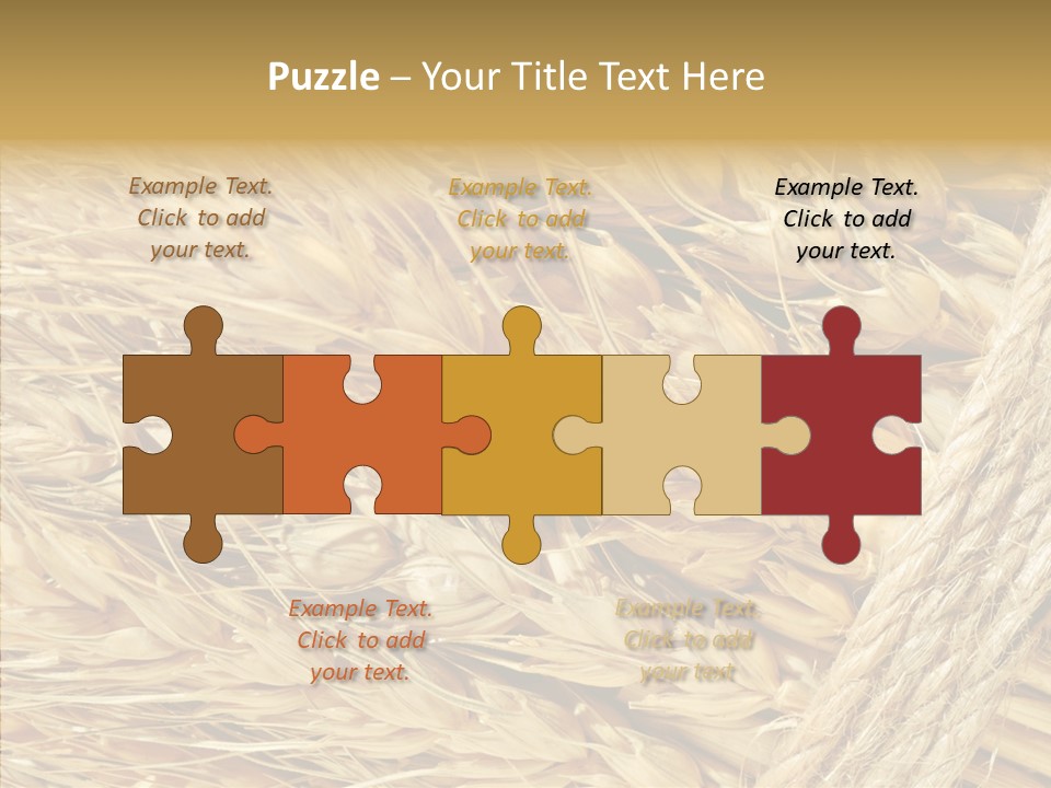 Abstract Whole Ingredient PowerPoint Template