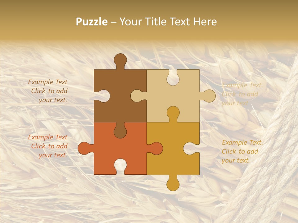 Abstract Whole Ingredient PowerPoint Template