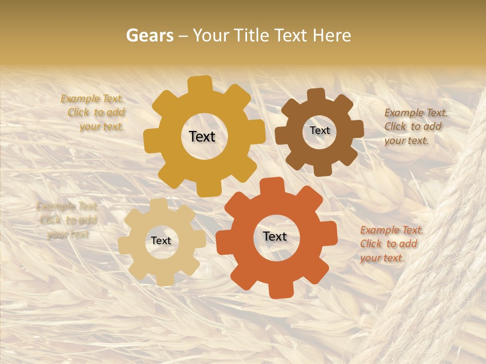 Abstract Whole Ingredient PowerPoint Template