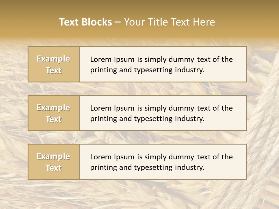 Abstract Whole Ingredient PowerPoint Template