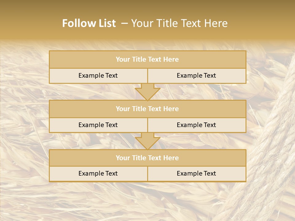 Abstract Whole Ingredient PowerPoint Template