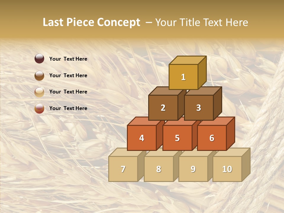 Abstract Whole Ingredient PowerPoint Template