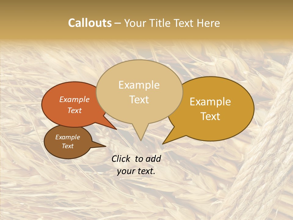 Abstract Whole Ingredient PowerPoint Template