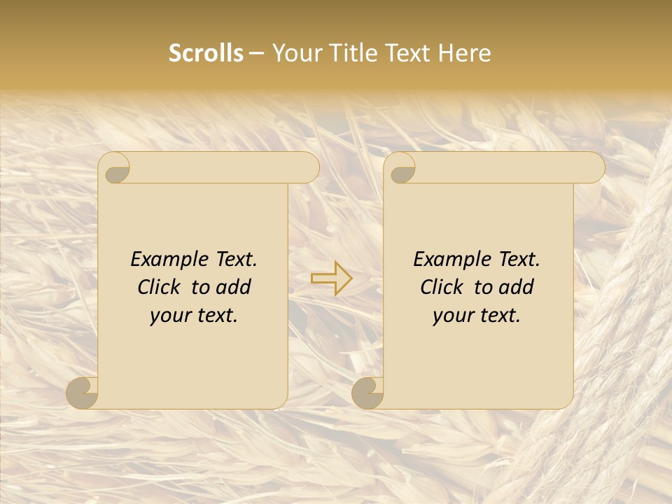 Abstract Whole Ingredient PowerPoint Template
