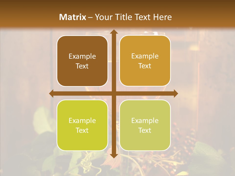 Vacation Green Fall PowerPoint Template